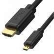  Kable HDMI Unitek kabel HDMI-micro HDMI 2.0 2M Przód