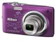 Aparat cyfrowy Nikon Coolpix S2700 fioletowy z wzorem Góra