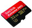 Karta pamięci Sandisk microSDHC 32 GB EXTREME PRO 95MB/s C10 UHS-I U3 V30 + program Rescue Pro Deluxe Tył