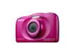 Aparat cyfrowy Nikon Coolpix S33 różowy Przód