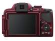Aparat cyfrowy Nikon Coolpix P520 czerwony Tył