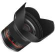Obiektyw Samyang 12 mm f/2 NCS CS Fujifilm X czarny Boki
