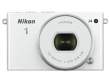 Aparat cyfrowy Nikon 1 J4 + ob. 10-30 mm PD-ZOOM + 30-110 mm biały Tył