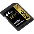 Karta pamięci Lexar Pro 64GB 2000X SDHC/SDXC UHS-II U3 V90 Góra