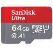 Karta pamięci Sandisk RAM SD SANDISK microSDXC 64 GB ULTRA 100MB/s C10, UHS-I Przód