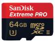 Karta pamięci Sandisk microSDXC 64 GB EXTREME PRO 275 MB/s C10 UHS-II U3 + czytnik USB 3.0 Przód