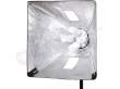 Lampa Funsports z softboxem 4-świetlówkowym Powerlux RC-574 50x70 cm bez świetlówek Tył