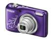 Aparat cyfrowy Nikon Coolpix L31 fioletowy z grafiką Tył