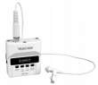  Audio rejestratory dźwięku Tascam DR-10L rejestrator audio z mikrofonem lavalier Biały Przód