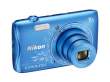 Aparat cyfrowy Nikon Coolpix S3700 niebieski z grafiką Przód