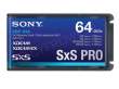  SxS ExpressCard Sony SxS PRO 64 GB Tył