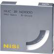  Filtry, pokrywki połówkowe i szare NISI IRND1000 Pro Nano Huc 52 mm Boki