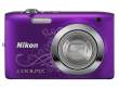 Aparat cyfrowy Nikon Coolpix S2600 fioletowy Tył