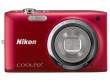 Aparat cyfrowy Nikon Coolpix S2700 czerwony Góra