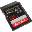 Karta pamięci Sandisk SDXC EXTREME PRO 32GB 100MB/s V30 UHS-I U3 Tył