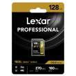 Karta pamięci Lexar SDXC Pro 128GB 1800x U3 V60 UHS-II Góra