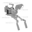  Rigi i akcesoria klatki Smallrig Klatka operatorska do Leica SL2 / SL2-S Cage Kit [4510]