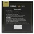 Filtry, pokrywki polaryzacyjne Hoya HD CIR-PL 58 mm Tył