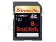 Karta pamięci Sandisk SDHC 8 GB Extreme Pro 45MB/s Przód
