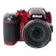 Aparat UŻYWANY Nikon COOLPIX B500 czerwony REFURBISHED s.n. 42003417 Przód