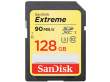 Karta pamięci Sandisk EXTREME SDXC 128GB 90MB/s C10 UHS-I U3 Przód