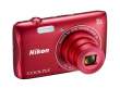 Aparat cyfrowy Nikon Coolpix S3700 czerwony Przód