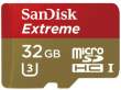 Karta pamięci Sandisk microSDHC 32 GB Extreme 90MB/s C10 UHS-I + adaper SD + Rescue Pro Deluxe Przód