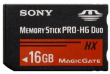 Karta pamięci Sony Memory Stick PRO-HG Duo HX 16 GB 50MB/s Przód