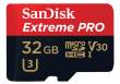 Karta pamięci Sandisk microSDHC 32 GB EXTREME PRO 95MB/s C10 UHS-I U3 V30 + program Rescue Pro Deluxe Przód
