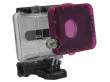  filtry i soczewki Polar Pro Filtr SNAP do GoPro Hero2 różowy Przód