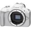 Aparat cyfrowy Canon EOS R50 biały + RF-S 18-45 mm f/4.5-6.3 IS STM Góra