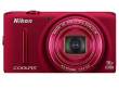 Aparat cyfrowy Nikon Coolpix S9400 czerwony Tył