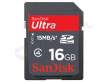 Karta pamięci Sandisk SDHC 16 GB Ultra 15MB/s Przód