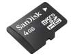 Karta pamięci Sandisk microSDHC 4 GB Tył