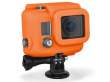  pokrowce Xsories GoPro Hero 3 pokrowiec silikonowy pomarańczowy Przód