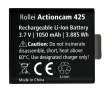  akumulatory i ładowarki Rollei bateria do ActionCam 425 Tył