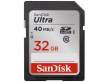 Karta pamięci Sandisk SDHC 32 GB Ultra 40MB/s Przód