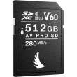 Karta pamięci AngelBird AV PRO SDXC 512GB MK2 V60 Tył