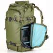 Plecak Shimoda Action X40 v2 Starter Kit (Med DSLR CU) zielony Boki