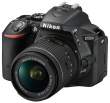 Lustrzanka Nikon D5500 + AF-P 18-55 VR czarny + torba Nikon CF-EU11 GRATIS Tył