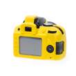 Zbroja EasyCover osłona gumowa dla Nikon D3300/D3400  żółta Góra