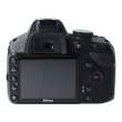 Aparat UŻYWANY Nikon D3200 czarny + ob. 18-105 VR  s.n. 6338097/35776495 Boki