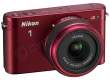 Aparat cyfrowy Nikon 1 J2 czerwony + ob. 11-27.5 Tył