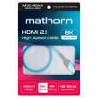  Kable HDMI Mathorn Kabel Mathorn MVC-40AA HDMI - HDMI 2.1 8K 60Hz 48Gbps 40cm Tył