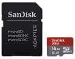 Karta pamięci Sandisk microSDHC 16 GB ULTRA 100MB/s C10, A1 + adapter SD + aplikacja Memory Zone Android Tył