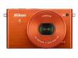 Aparat cyfrowy Nikon 1 J4 + ob. 10-30 mm PD-ZOOM pomarańczowy Przód