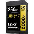 Karta pamięci Lexar SDXC 256GB 2000x Pro UHS-II V90 U3 Góra