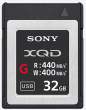 Karta pamięci Sony XQD G 32GB 440 mb/s Przód