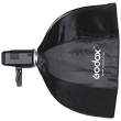 Parasol Godox Softbox SB-GUE120 120cm z gridem, składany Boki