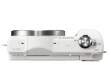 Aparat cyfrowy Sony ILCE A5000 + ob. 16-50mm biały Boki